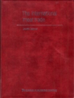 cover image of The International Meat Trade